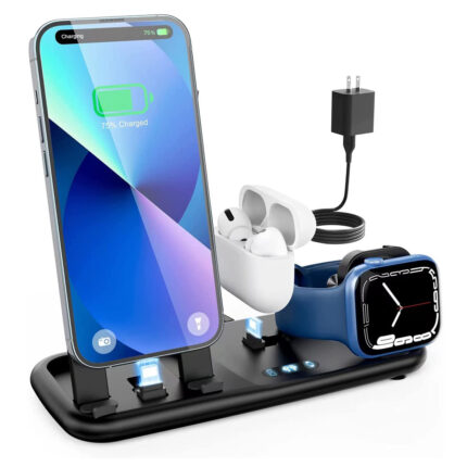 Foldable 3 in 1 Charging Station
